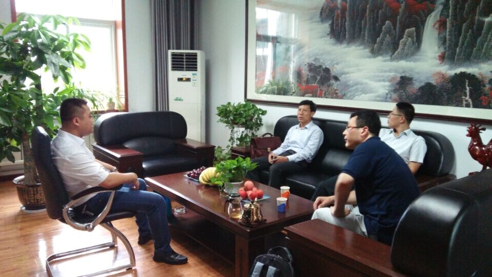 舍弗勒貿(mào)易（上海）有限公司北方區(qū)銷售總監(jiān)安軍民先生一行蒞臨濟(jì)南鴻慷機電參觀指導(dǎo)工作